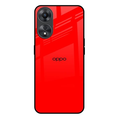 Blood Red Oppo A58 5G Glass Back Cover Online