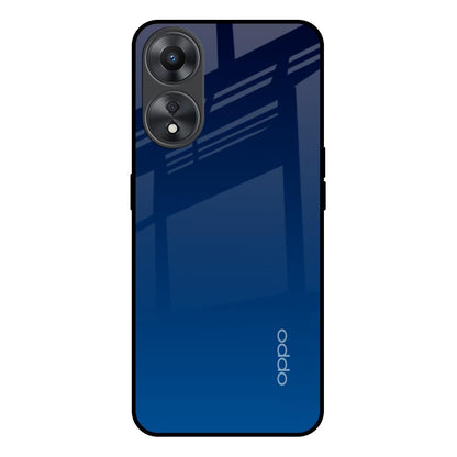 Very Blue Oppo A58 5G Glass Back Cover Online