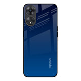 Very Blue Oppo A58 5G Glass Back Cover Online
