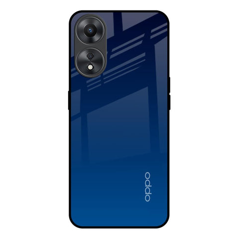 Very Blue Oppo A58 5G Glass Back Cover Online