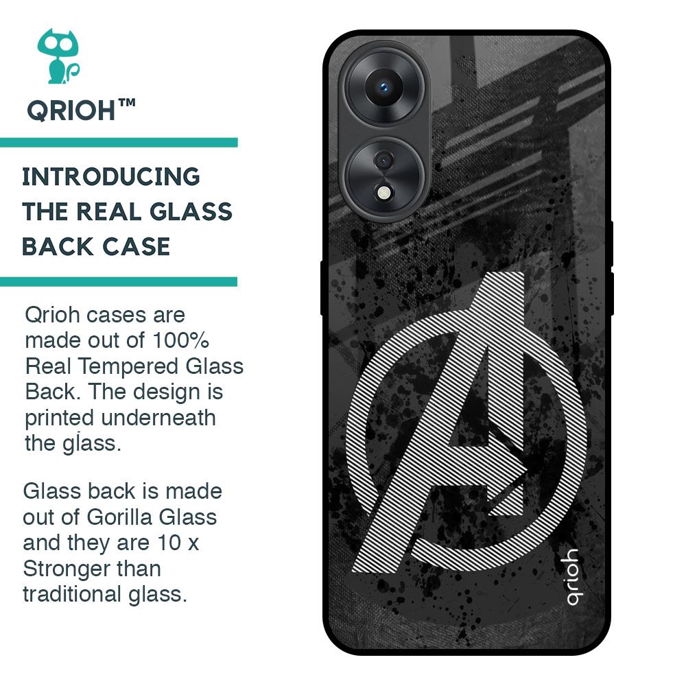 Sign Of Hope Glass Case for Oppo A58 5G