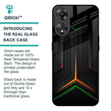 Modern Ultra Chevron Glass Case for Oppo A58 5G