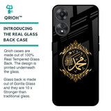 Islamic Calligraphy Glass Case for Oppo A58 5G