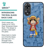 Chubby Anime Glass Case for Oppo A58 5G