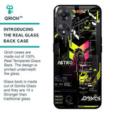 Astro Glitch Glass Case for Oppo A58 5G