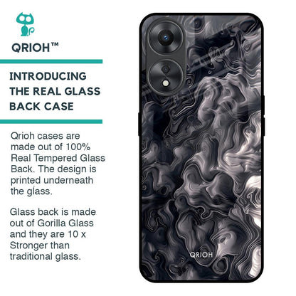 Cryptic Smoke Glass Case for Oppo A58 5G