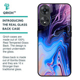Psychic Texture Glass Case for Oppo A58 5G