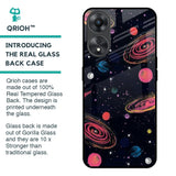 Galaxy In Dream Glass Case For Oppo A58 5G