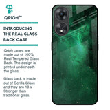 Emerald Firefly Glass Case For Oppo A58 5G