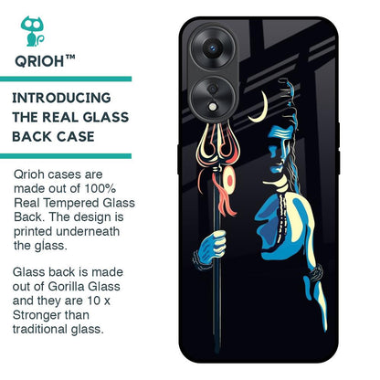 Mahakal Glass Case For Oppo A58 5G