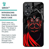 Lord Hanuman Glass Case For Oppo A58 5G