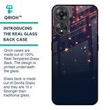Falling Stars Glass Case For Oppo A58 5G
