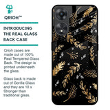 Autumn Leaves Glass Case for Oppo A58 5G