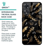 Autumn Leaves Glass Case for Oppo A58 5G