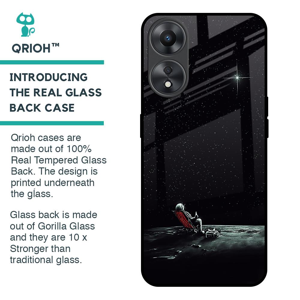 Relaxation Mode On Glass Case For Oppo A58 5G