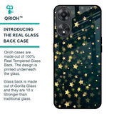Dazzling Stars Glass Case For Oppo A58 5G