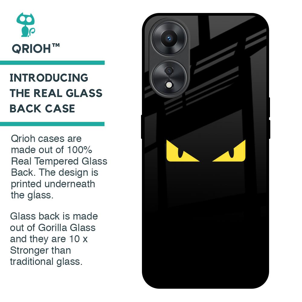 Eyes On You Glass Case For Oppo A58 5G