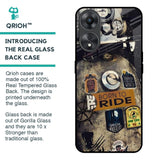 Ride Mode On Glass Case for Oppo A58 5G