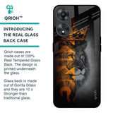 King Of Forest Glass Case for Oppo A58 5G