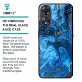 Gold Sprinkle Glass Case for Oppo A58 5G