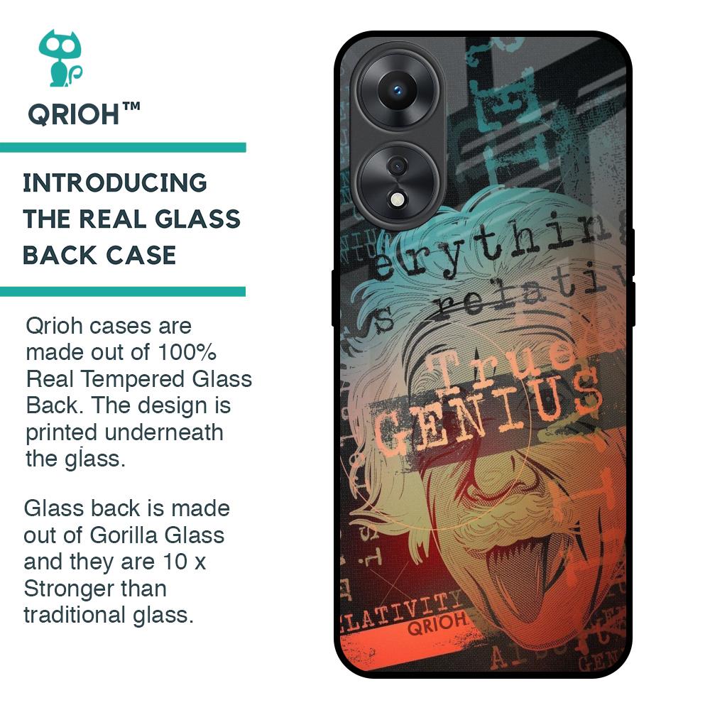 True Genius Glass Case for Oppo A58 5G