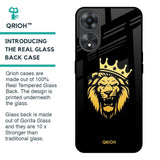Lion The King Glass Case for Oppo A58 5G