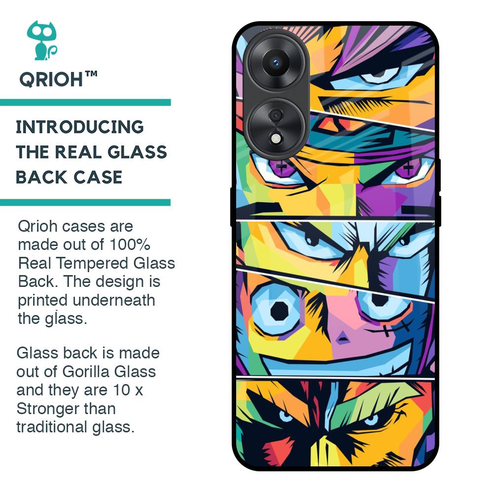 Anime Legends Glass Case for Oppo A58 5G