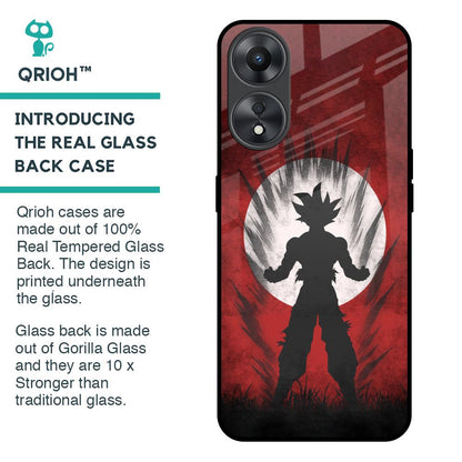 Japanese Animated Glass Case for Oppo A58 5G