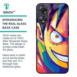 Monkey Wpap Pop Art Glass Case for Oppo A58 5G