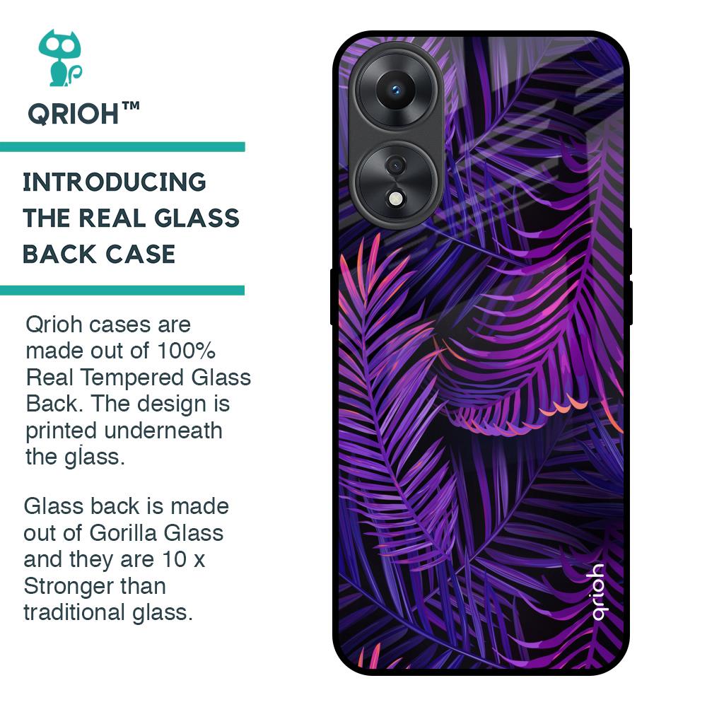 Plush Nature Glass Case for Oppo A58 5G