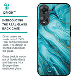 Ocean Marble Glass Case for Oppo A58 5G
