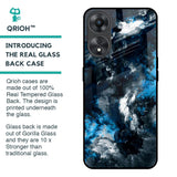 Cloudy Dust Glass Case for Oppo A58 5G