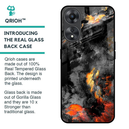 Lava Explode Glass Case for Oppo A58 5G
