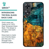 Architecture Map Glass Case for Oppo A58 5G