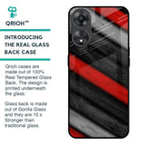 Soft Wooden Texture Glass Case for Oppo A58 5G