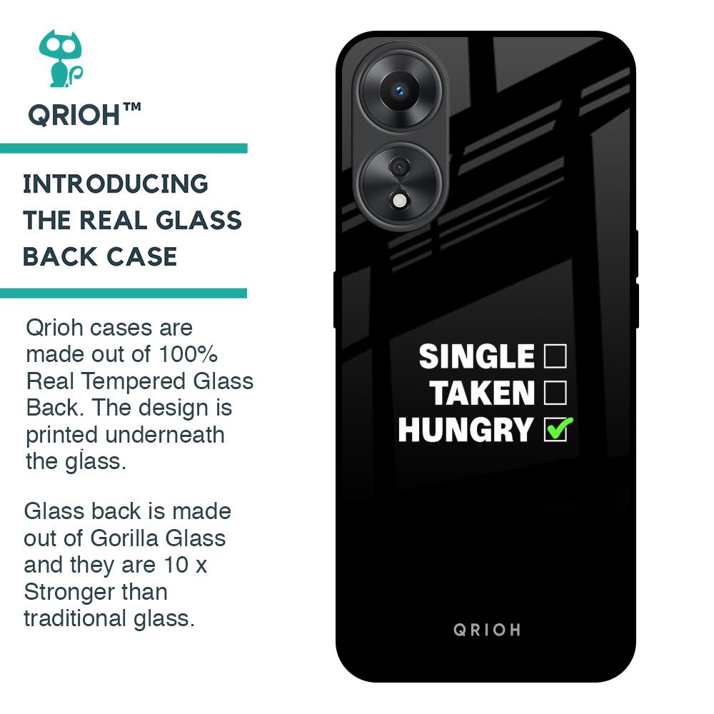 Hungry Glass Case for Oppo A58 5G