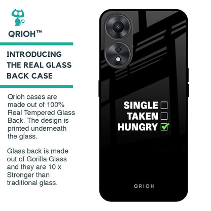Hungry Glass Case for Oppo A58 5G