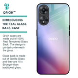 Abstract Holographic Glass Case for Oppo A58 5G
