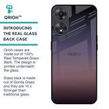 Grey Ombre Glass Case for Oppo A58 5G