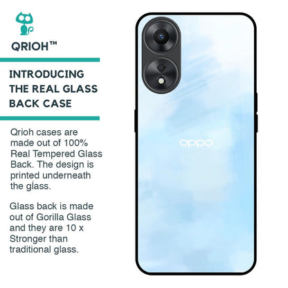 Bright Sky Glass Case for Oppo A58 5G
