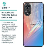 Mystic Aurora Glass Case for Oppo A58 5G