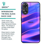 Colorful Dunes Glass Case for Oppo A58 5G