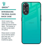 Cuba Blue Glass Case For Oppo A58 5G