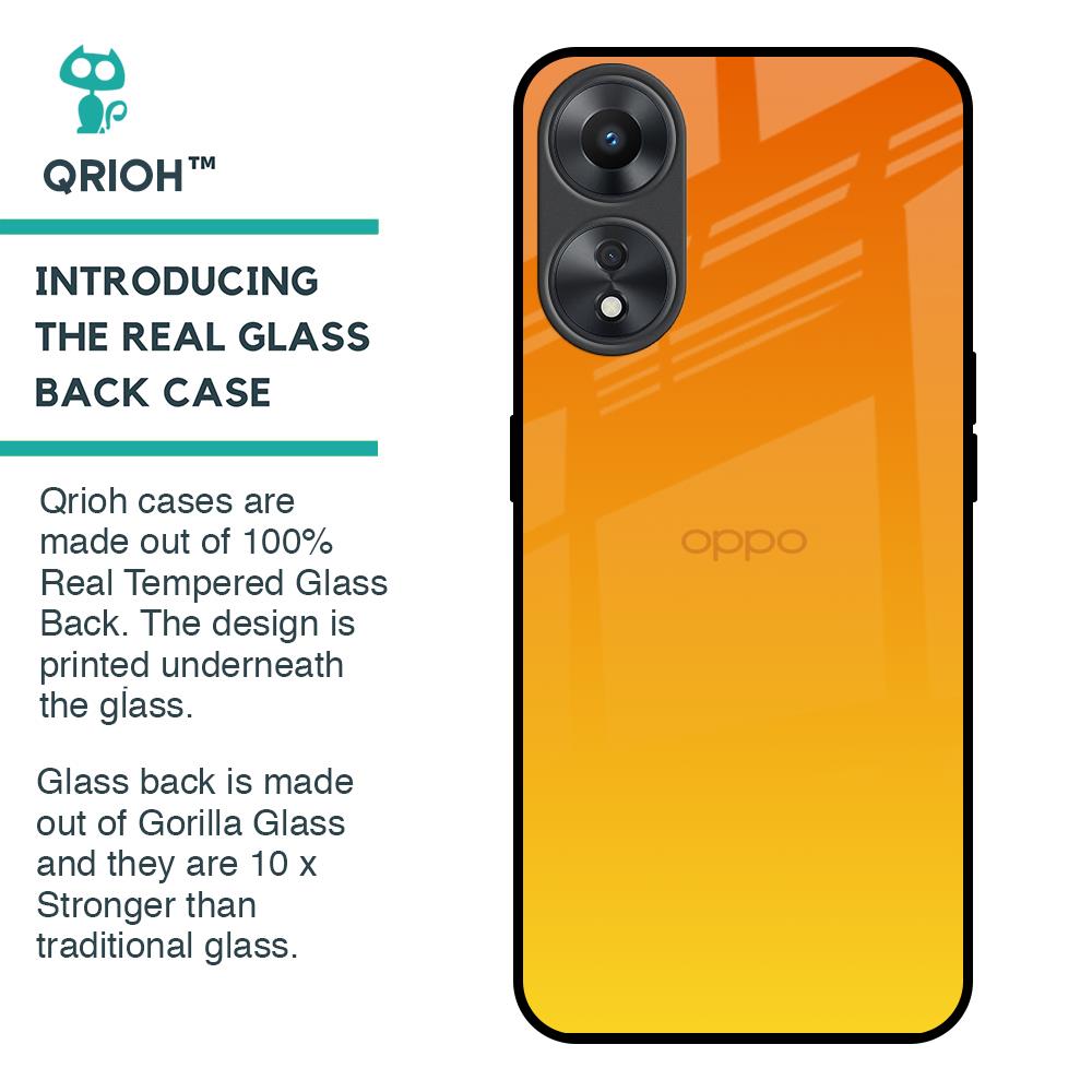 Sunset Glass Case for Oppo A58 5G