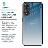 Deep Sea Space Glass Case for Oppo A58 5G