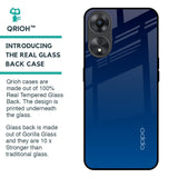 Very Blue Glass Case for Oppo A58 5G