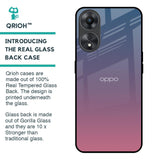 Pastel Gradient Glass Case for Oppo A58 5G