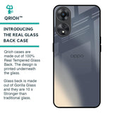 Metallic Gradient Glass Case for Oppo A58 5G
