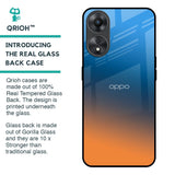 Sunset Of Ocean Glass Case for Oppo A58 5G