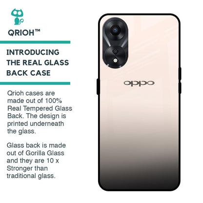Dove Gradient Glass Case for Oppo A58 5G
